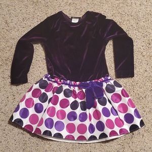 Velour dress size 4
